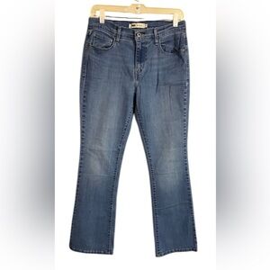 Levi's Blue Boot Cut Jeans Classic Denim Style